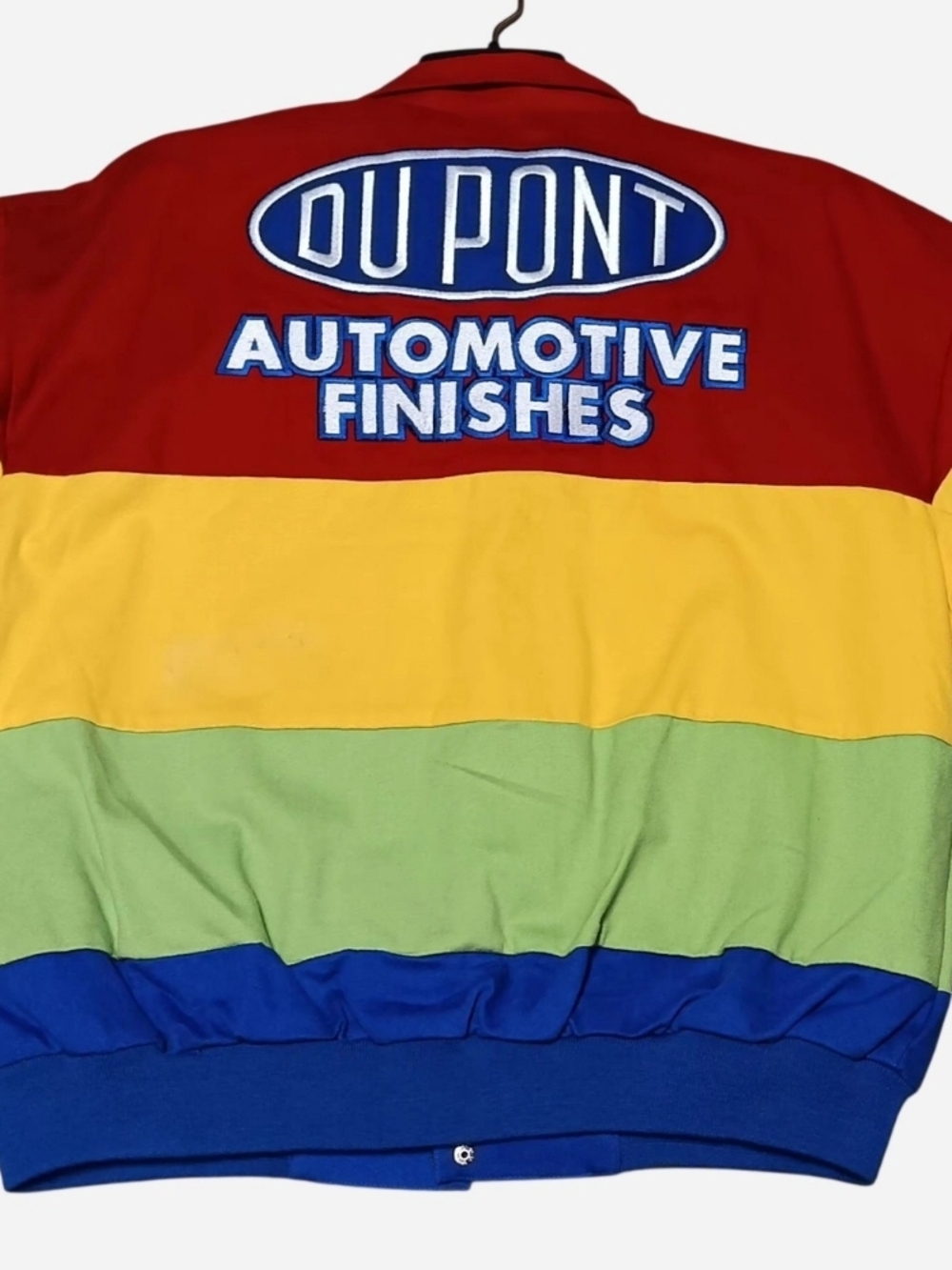Chase Authentics Multicolor Racing Jacket - Red/Yellow/Green/Blue - Picture 4 of 5